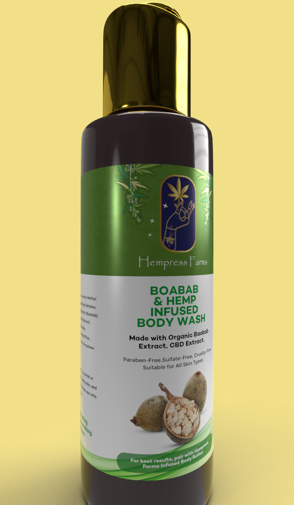Baobab & Hemp Infused Body Wash