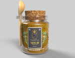 Hemp Infused Herbal Body Scrub | Signature Scent | Sea Salt | Organic Cane Sugar Luxury Glass Jar w/Spoon