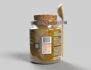 
                  
                    Hemp Infused Herbal Body Scrub | Signature Scent | Sea Salt | Organic Cane Sugar Luxury Glass Jar w/Spoon
                  
                